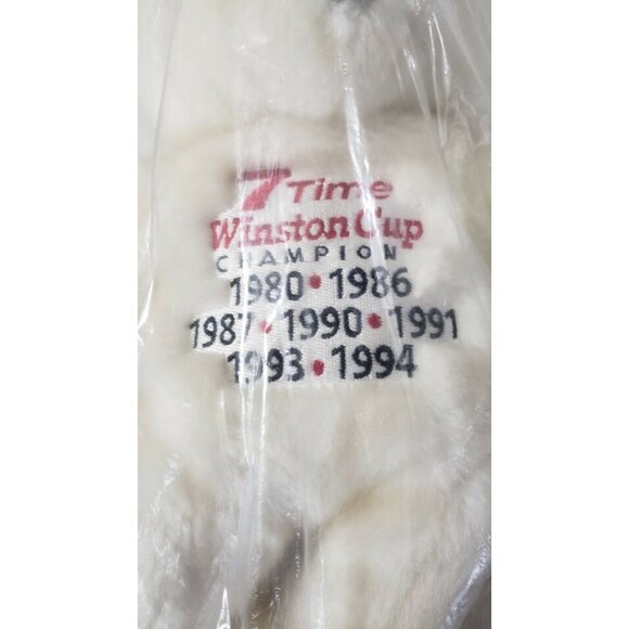 Dale Earnhardt 7 Time Winston Cup Champion Plush Bear - Picture 3 of 8